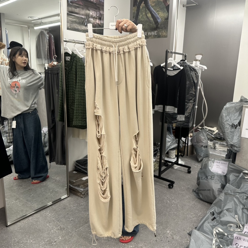 OURWAVE/OUR ROOM東大門代購女士新款熱賣休閑真品休閑褲OURWAVE/OUR ROOM休閑褲圖色2