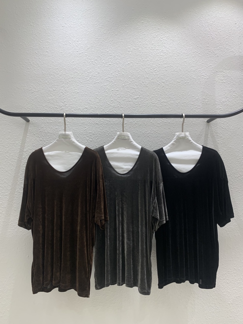 LUCY SALON韓國直郵女士新品推薦時尚休閑熱賣T恤天鵝絨LUCY SALONT恤