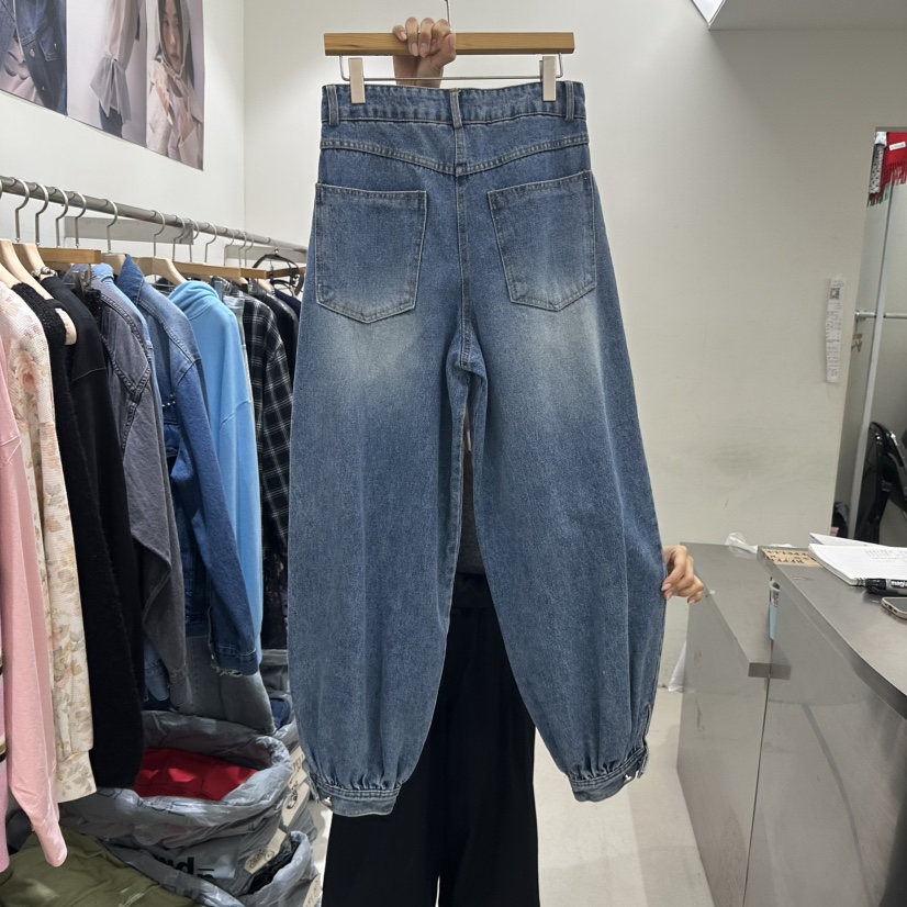 REPELLER東大門直郵女士新品時尚休閑人氣真品推薦牛仔褲REPELLER牛仔褲