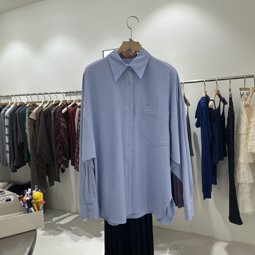 REPELLER東大門實拍女裝新品休閑推薦熱賣真品襯衫蕾絲衫棉REPELLER襯衫/蕾絲衫圖色2