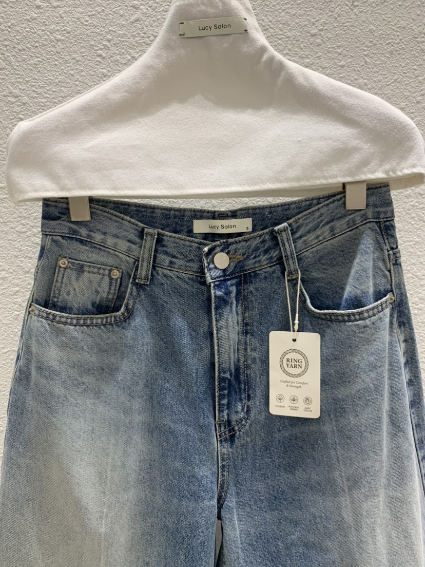 LUCY SALON東大門直郵女士新品推薦休閑時尚牛仔褲緊身褲LUCY SALON牛仔褲