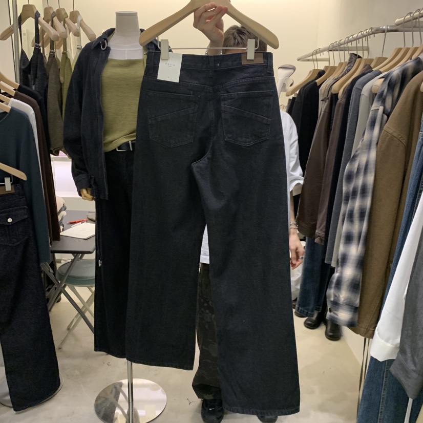 PHILO東大門實拍女士新品推薦真品人氣休閑牛仔褲不含腰帶PHILO牛仔褲