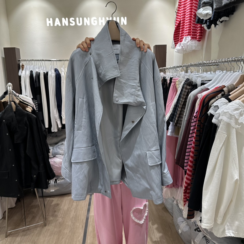 HANSUNGHYUN東大門直郵女裝新品推薦熱賣真品時尚人氣夾克HANSUNGHYUN夾克圖色1