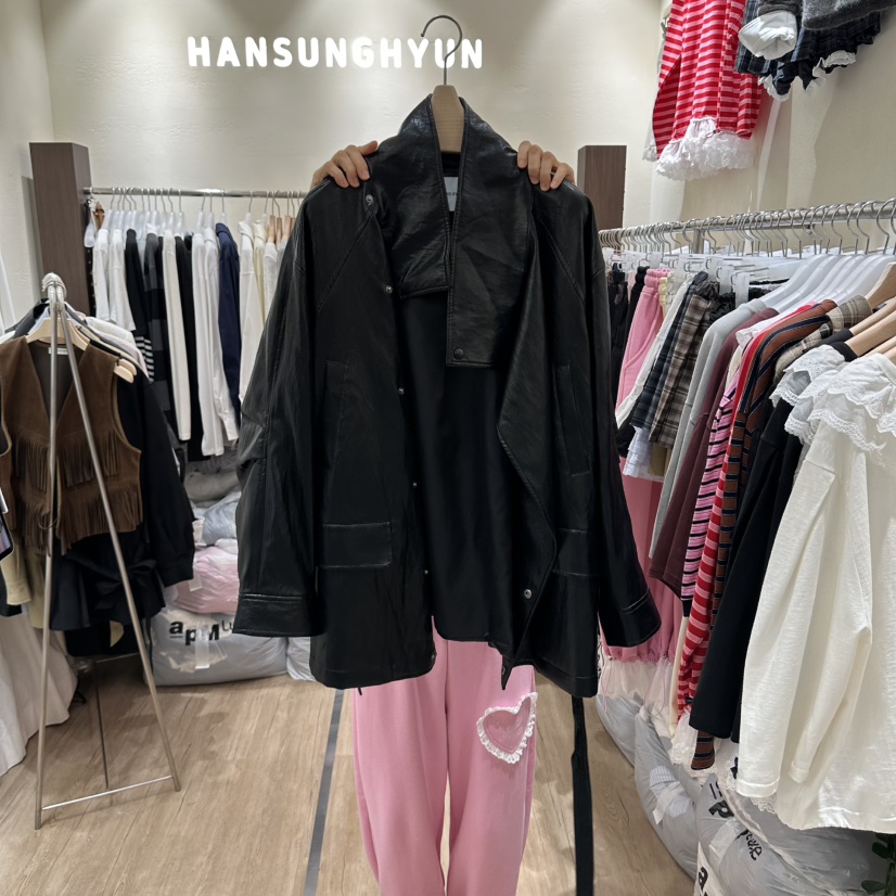 HANSUNGHYUN東大門直郵女裝新品推薦熱賣真品時尚人氣夾克HANSUNGHYUN夾克圖色2