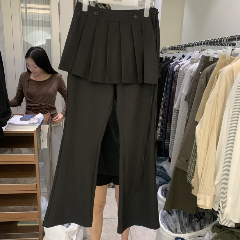 LE AHICON東大門實拍女裝新品時尚休閑熱賣人氣真品裙褲Le Ahicon裙褲圖色1