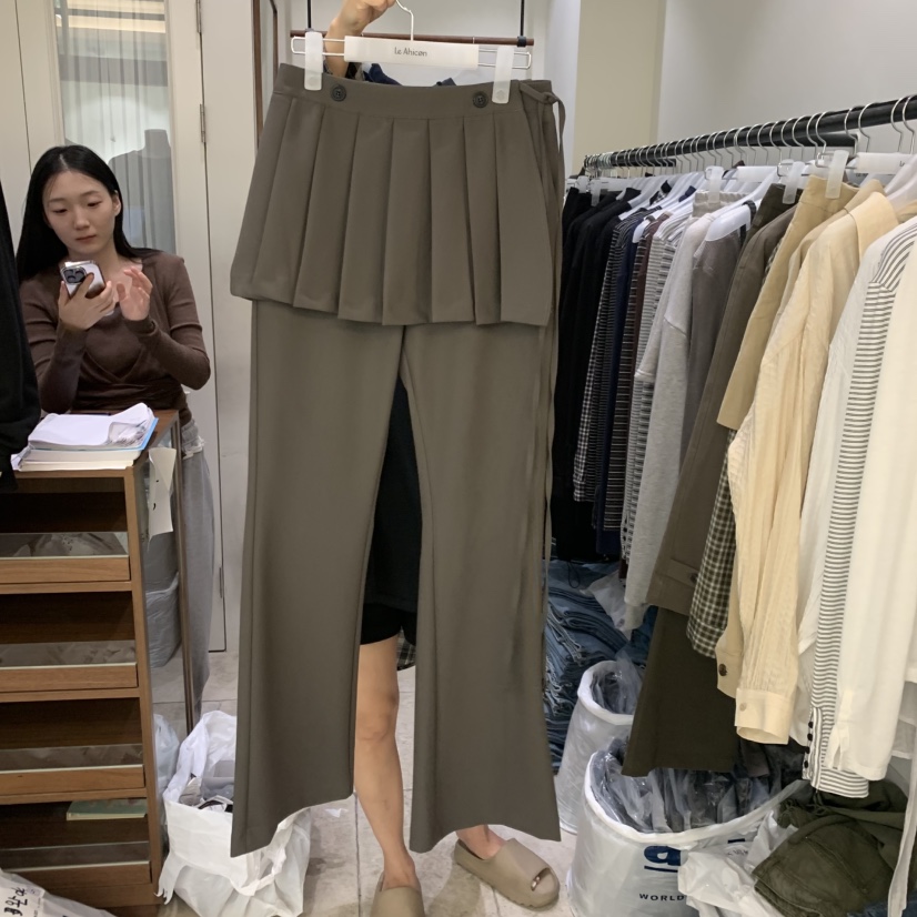 LE AHICON東大門實拍女裝新品時尚休閑熱賣人氣真品裙褲Le Ahicon裙褲圖色2