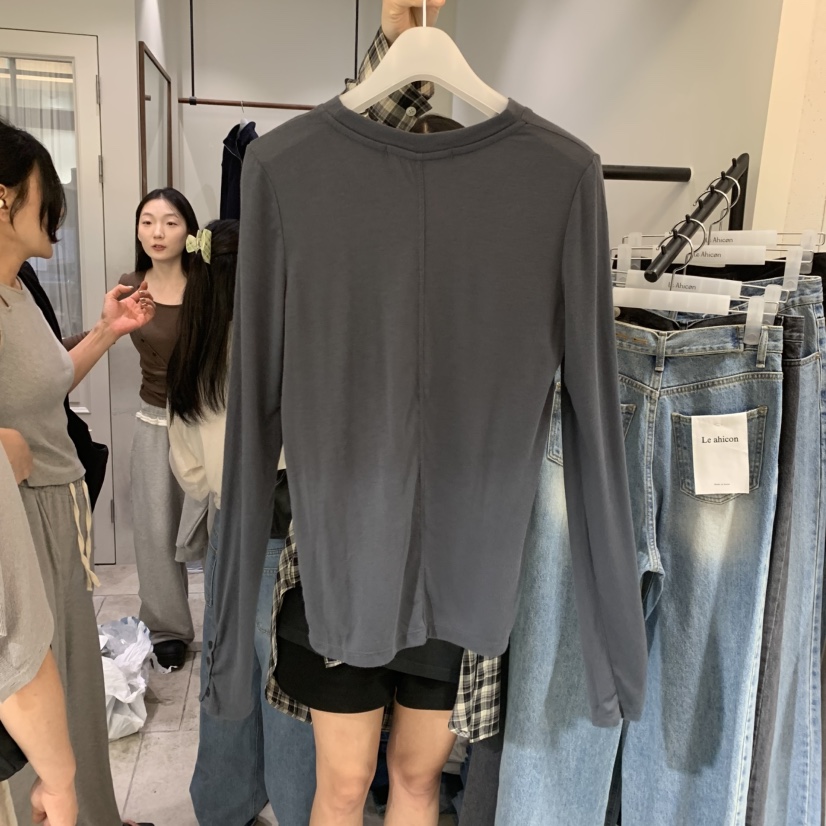 LE AHICON東大門實拍女士新品真品熱賣時尚休閑人氣長袖T恤Le Ahicon長袖T恤