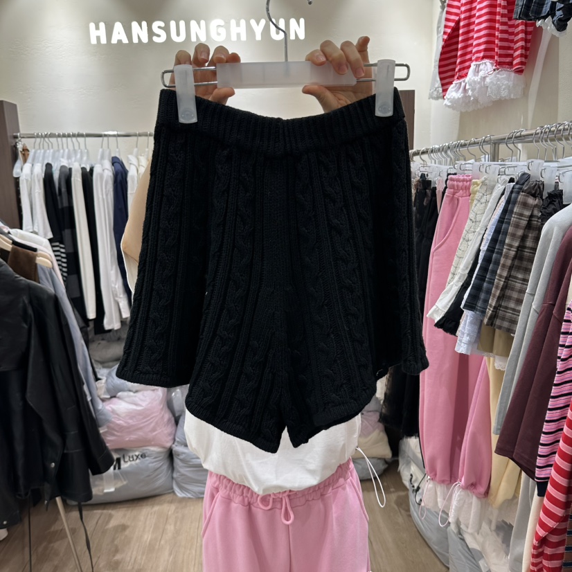 HANSUNGHYUN韓國代購女士新品人氣熱賣休閑真品推薦時尚短褲HANSUNGHYUN短褲圖色3
