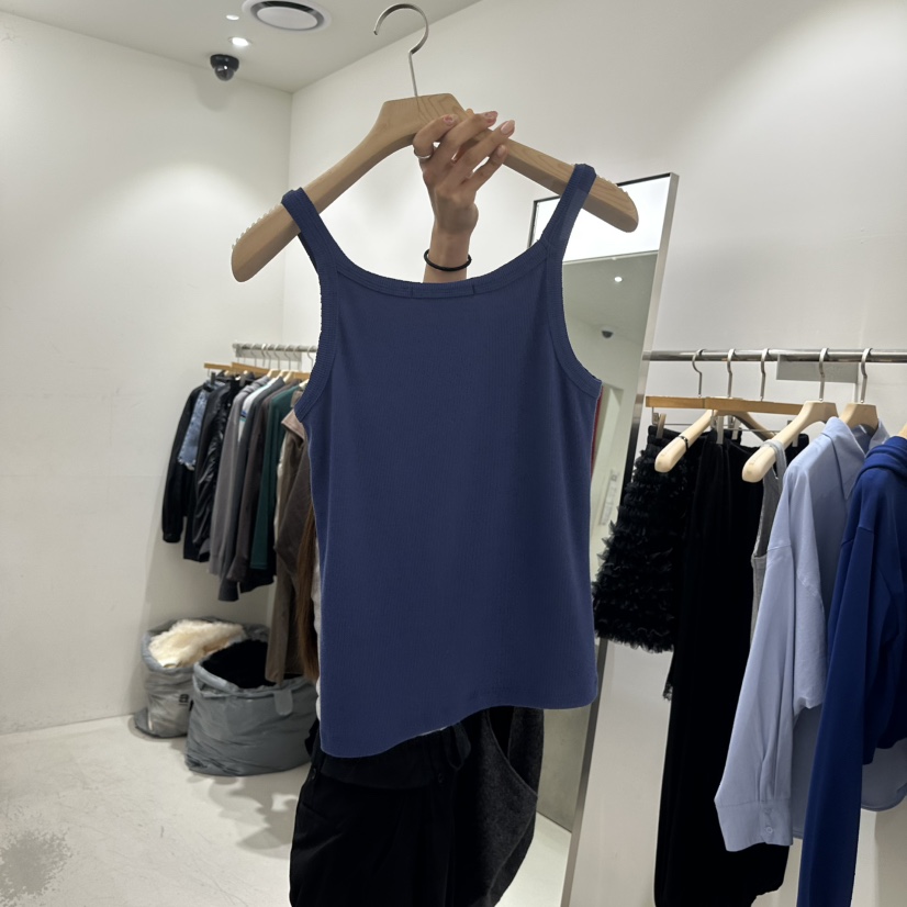 REPELLER韓國代購女士新款人氣真品熱賣吊帶背心保暖羅紋REPELLER吊帶/背心