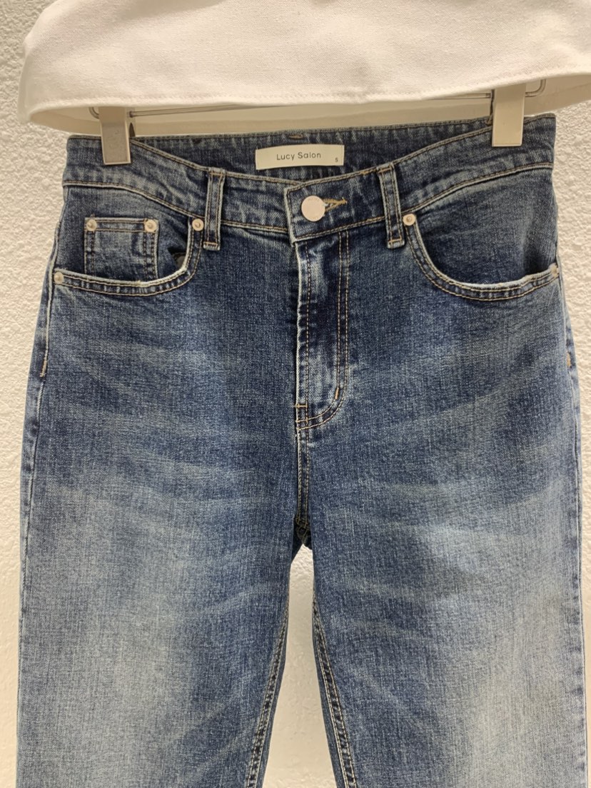 LUCY SALON東大門直郵女裝新品休閑熱賣人氣時尚推薦牛仔褲LUCY SALON牛仔褲