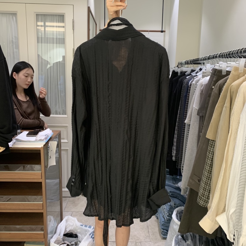 LE AHICON韓國代購女士新品人氣推薦真品時尚襯衫蕾絲衫Le Ahicon襯衫/蕾絲衫