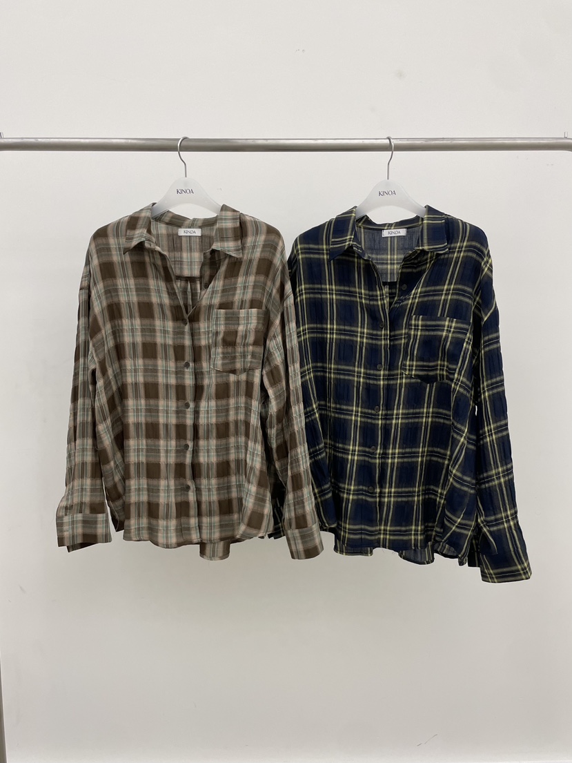 KINOA韓國代購女士新品時尚推薦休閑真品熱賣人氣襯衫蕾絲衫KINOA襯衫/蕾絲衫