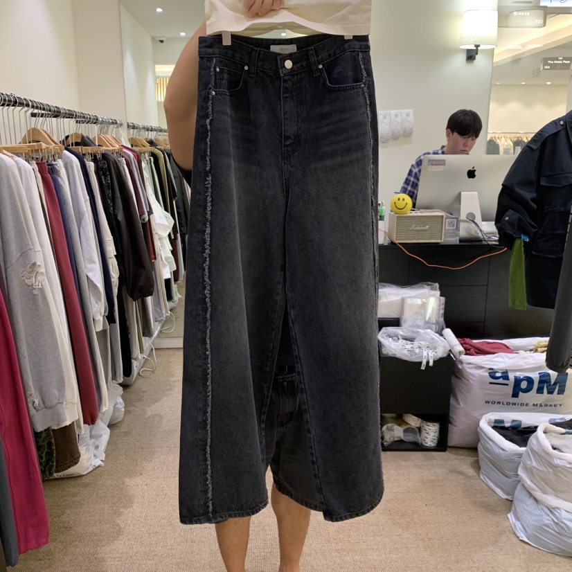 BREEZE韓國直郵女士新品休閑時尚真品熱賣牛仔褲水洗牛仔布BREEZE牛仔褲圖色2