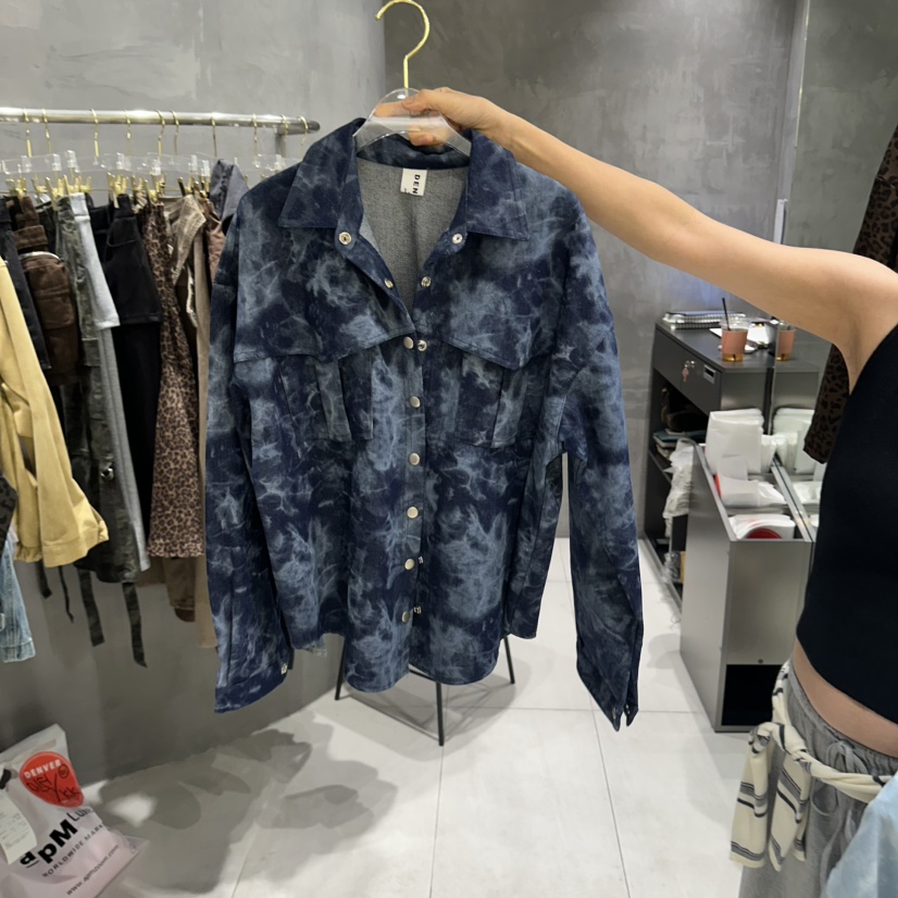 DENVER韓國直郵女裝新品人氣熱賣休閑時尚真品襯衫蕾絲衫DENVER襯衫/蕾絲衫圖色2