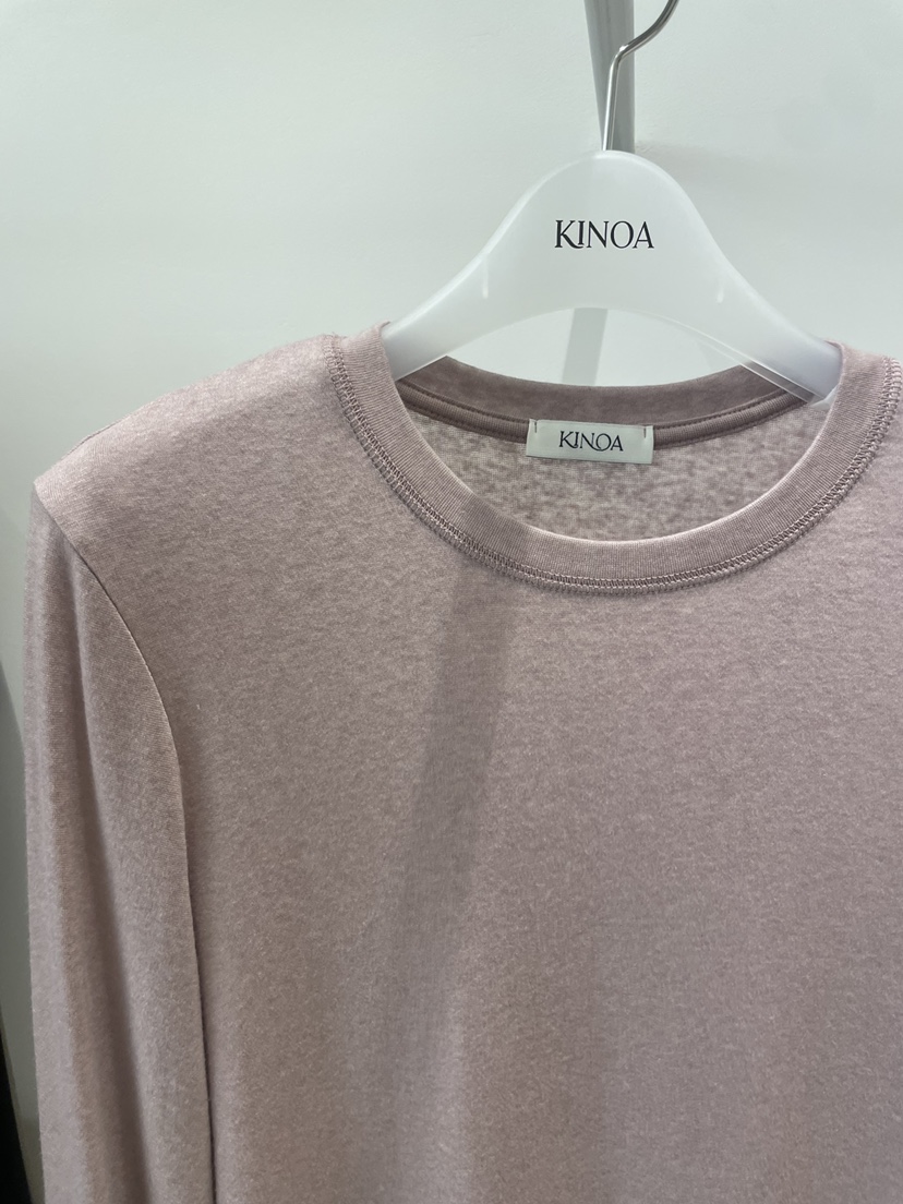 KINOA韓國代購女士新品真品時尚休閑推薦人氣熱賣長袖T恤KINOA長袖T恤