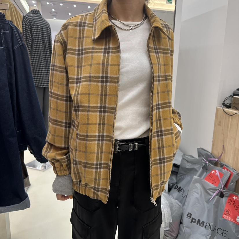 NEEEEDS東大門實拍女裝新款休閑人氣推薦時尚熱賣真品夾克NEEEEDS夾克圖色2