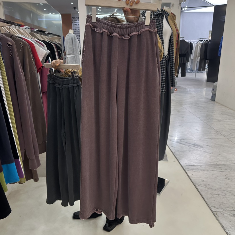 NEEEEDS韓國直郵女裝新品推薦熱賣人氣休閑真品時尚休閑褲NEEEEDS休閑褲圖色2