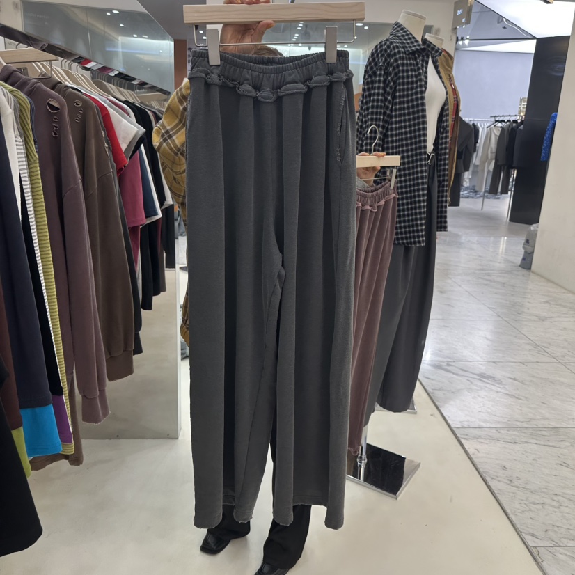 NEEEEDS韓國直郵女裝新品推薦熱賣人氣休閑真品時尚休閑褲NEEEEDS休閑褲圖色3