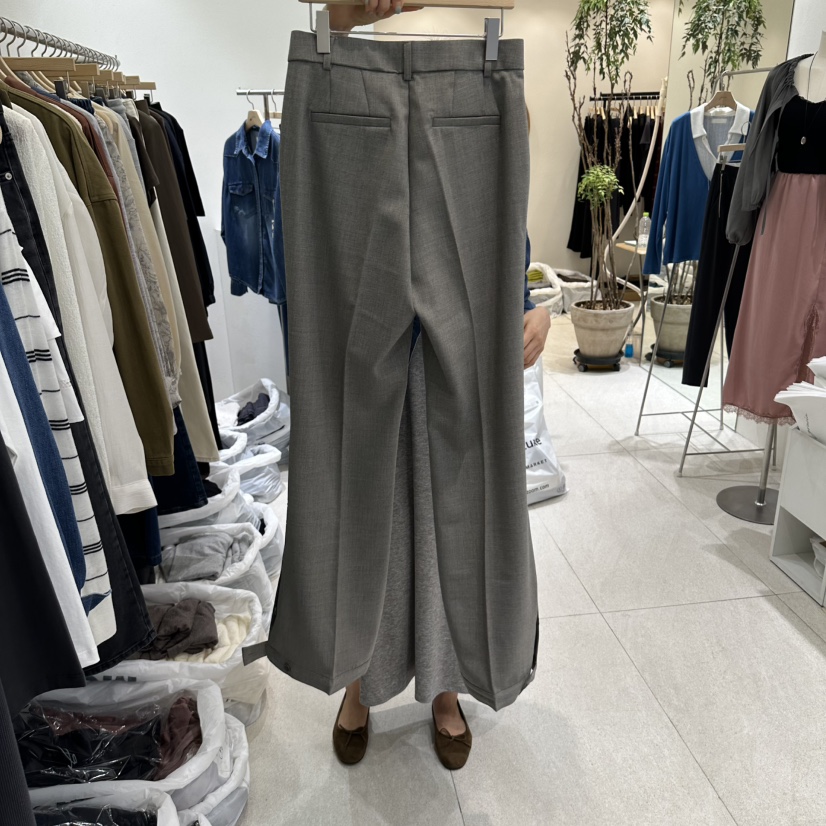 GRACIA東大門直郵女裝新品熱賣人氣休閑時尚推薦休閑褲紐扣GRACIA休閑褲