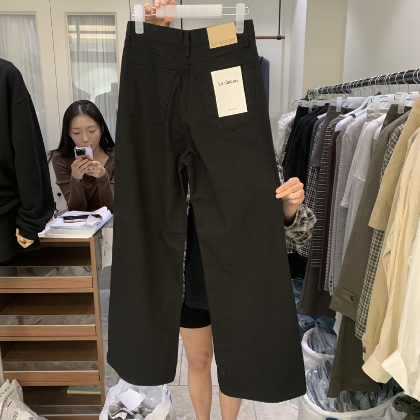 LE AHICON東大門代購女士新品熱賣人氣真品時尚休閑牛仔褲Le Ahicon牛仔褲