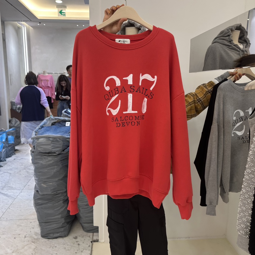 NEEEEDS韓國直郵女裝新款休閑推薦時尚熱賣人氣真品衛衣NEEEEDS衛衣圖色1
