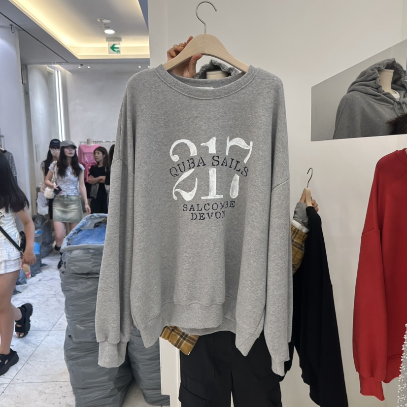 NEEEEDS韓國直郵女裝新款休閑推薦時尚熱賣人氣真品衛衣NEEEEDS衛衣圖色2