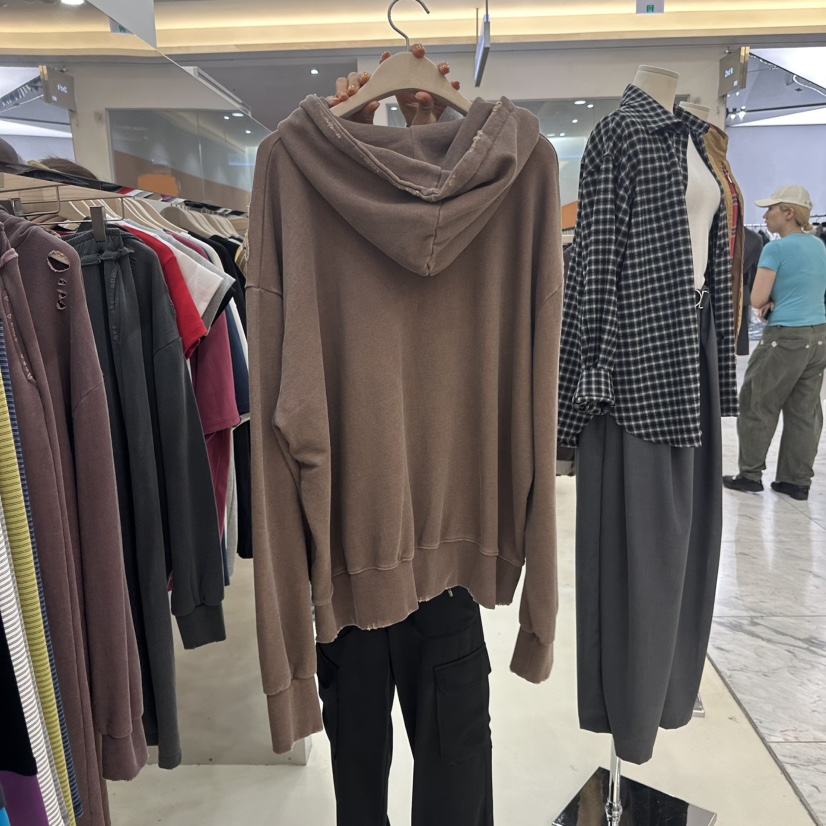 NEEEEDS東大門直郵女裝新品休閑人氣熱賣推薦衛衣復古兜帽NEEEEDS衛衣
