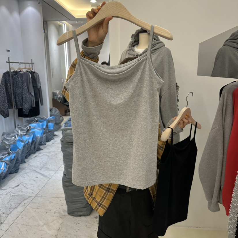 NEEEEDS東大門直郵女裝新品推薦休閑時尚真品吊帶背心無袖NEEEEDS吊帶/背心圖色2