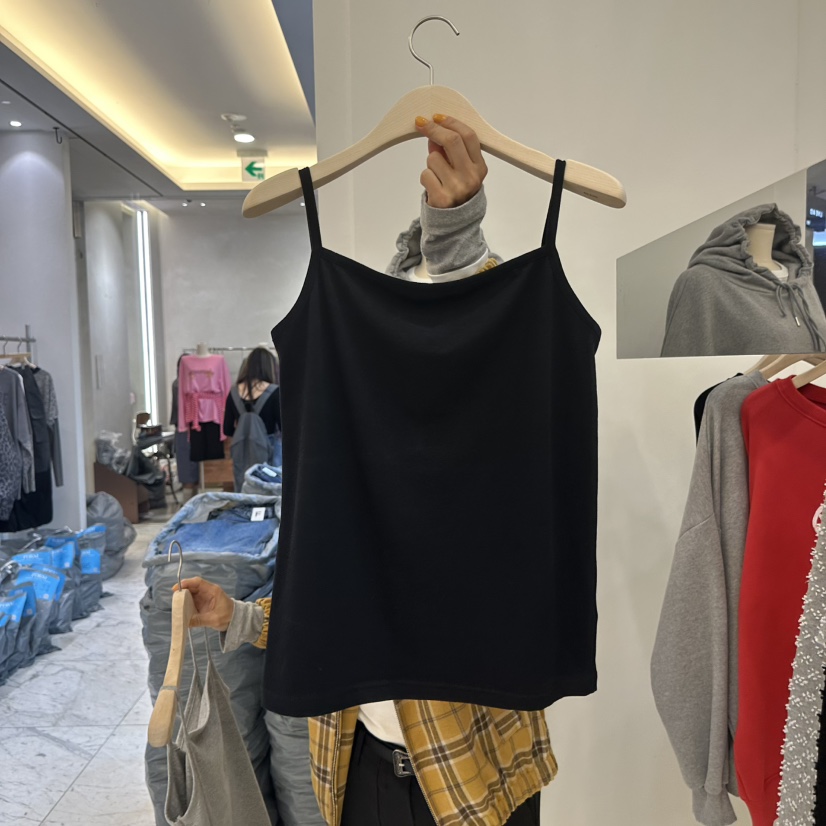 NEEEEDS東大門直郵女裝新品推薦休閑時尚真品吊帶背心無袖NEEEEDS吊帶/背心圖色3