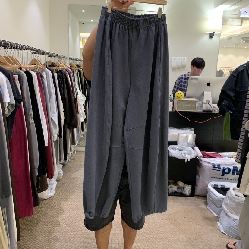 BREEZE東大門實拍女士新款時尚人氣休閑熱賣推薦真品休閑褲BREEZE休閑褲圖色1墨