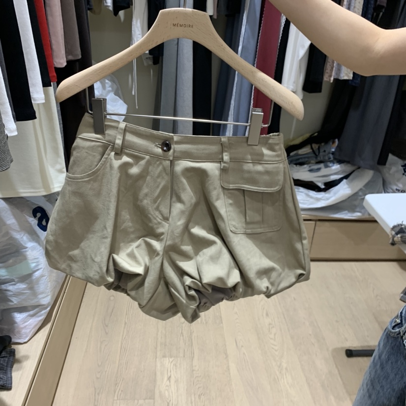 MONROE韓國代購女士新款推薦真品人氣時尚休閑熱賣短褲MONROE短褲圖色1