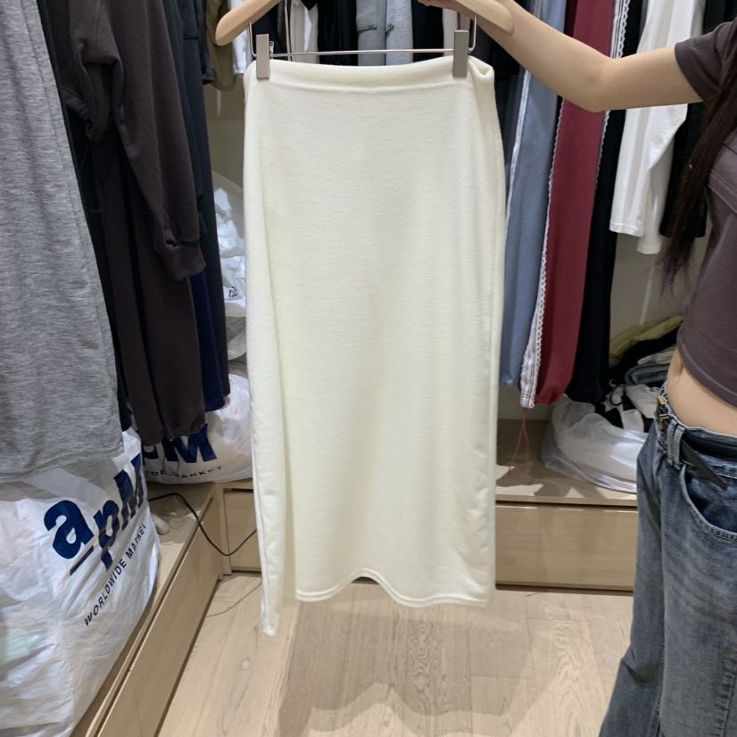 MONROE韓國代購女裝新款熱賣真品人氣推薦時尚休閑長裙口袋MONROE長裙