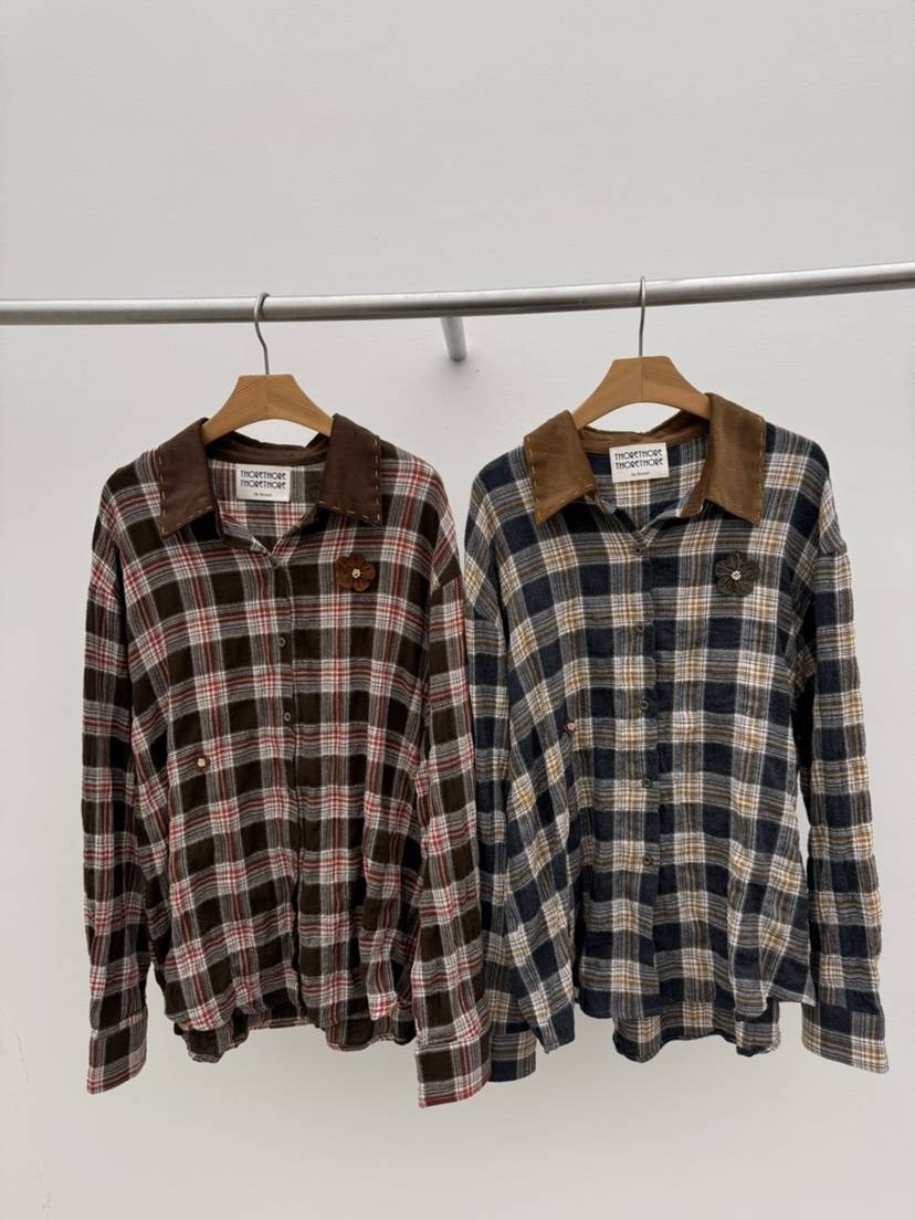 THORE東大門代購女裝新品真品時尚推薦人氣休閑襯衫蕾絲衫THORE襯衫/蕾絲衫