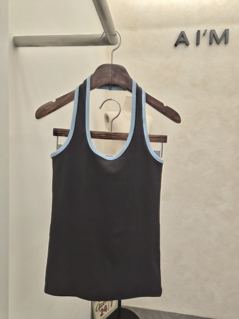 A I M東大門實拍女裝新品真品推薦時尚休閑熱賣吊帶背心A I M吊帶/背心圖色3