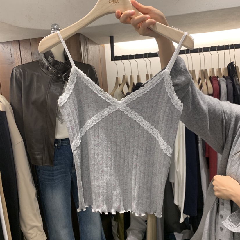 ONDA韓國代購女裝新款時尚休閑真品人氣熱賣推薦襯衫蕾絲衫ONDA襯衫/蕾絲衫圖色3