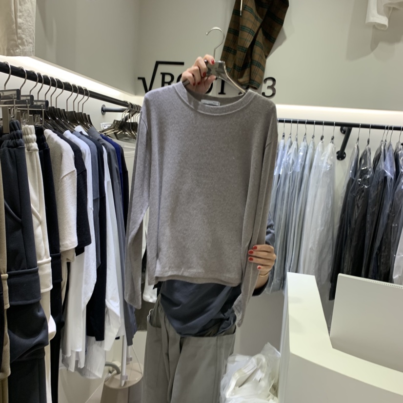 ROOT 2.3東大門實拍女裝新品熱賣推薦時尚休閑人氣長袖T恤ROOT 2.3長袖T恤圖色3
