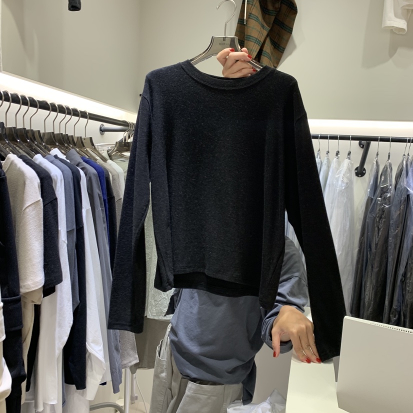ROOT 2.3東大門實拍女裝新品熱賣推薦時尚休閑人氣長袖T恤ROOT 2.3長袖T恤圖色4