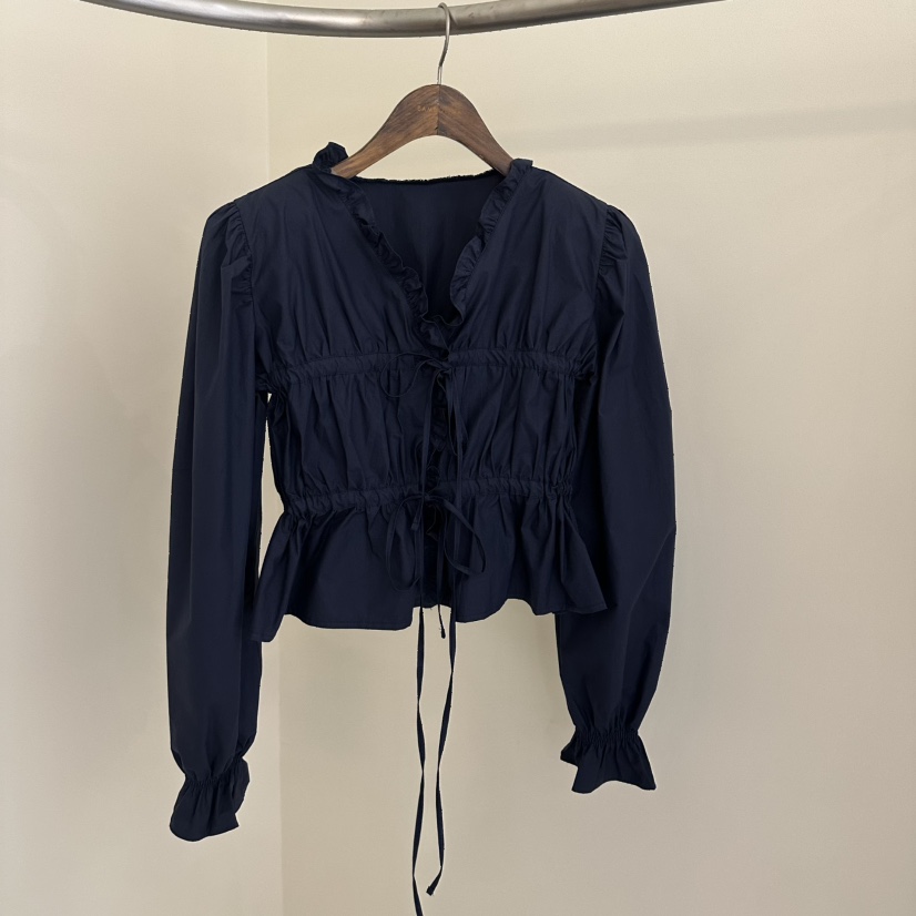 BAMBOLINA東大門實拍女士新品真品推薦熱賣時尚襯衫蕾絲衫BAMBOLINA襯衫/蕾絲衫圖色2
