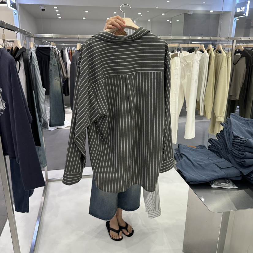 LUTH韓國代購女裝新品推薦人氣休閑真品熱賣時尚襯衫蕾絲衫LUTH襯衫/蕾絲衫