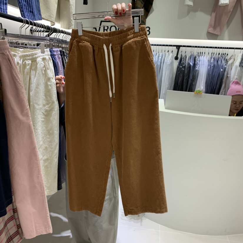 ROOT 2.3東大門實拍女裝新款推薦真品熱賣時尚休閑休閑褲ROOT 2.3休閑褲圖色4