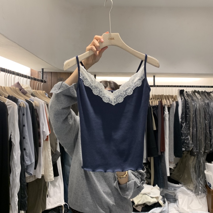 ONDA東大門直郵女士新品休閑人氣推薦真品時尚熱賣吊帶背心ONDA吊帶/背心圖色1
