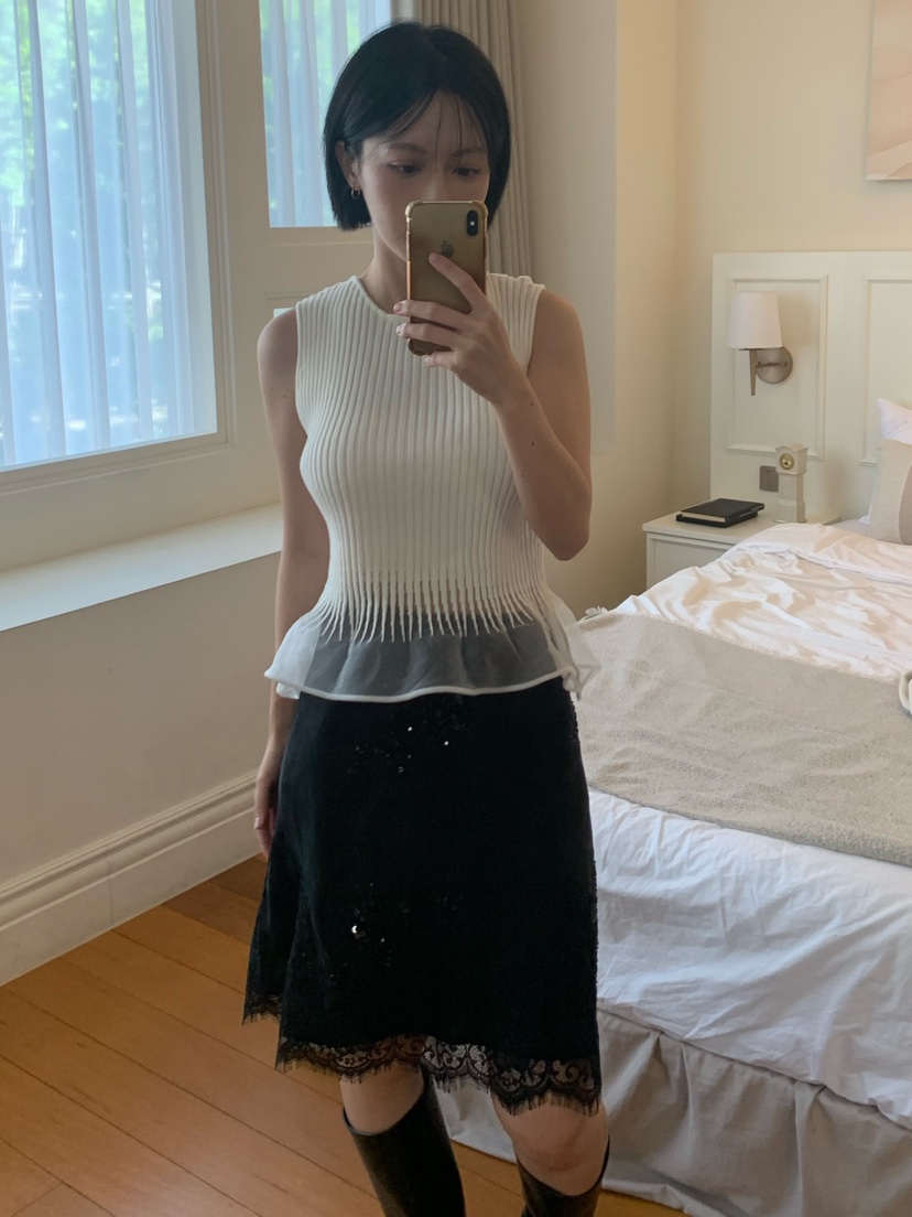 FABRIC東大門實拍女裝新款休閑真品人氣推薦熱賣吊帶背心FABRIC吊帶/背心