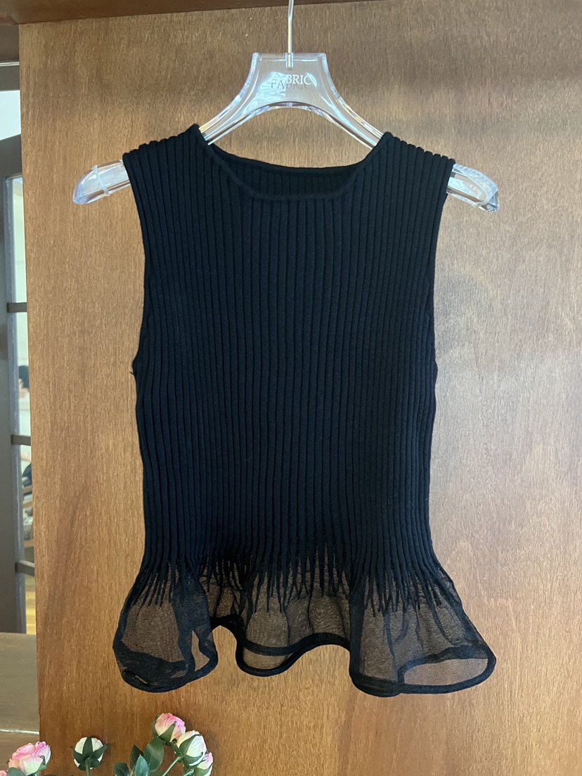 FABRIC東大門實拍女裝新款休閑真品人氣推薦熱賣吊帶背心FABRIC吊帶/背心圖色2