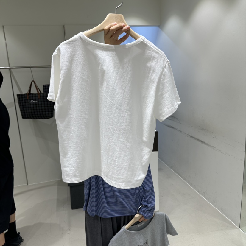 MMOO韓國直郵女裝新品人氣時尚真品休閑熱賣推薦T恤MMOOT恤