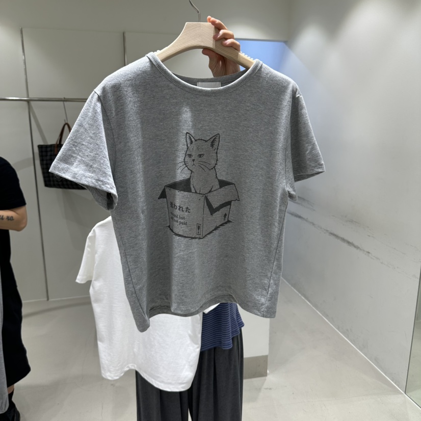 MMOO韓國直郵女裝新品人氣時尚真品休閑熱賣推薦T恤MMOOT恤圖色2