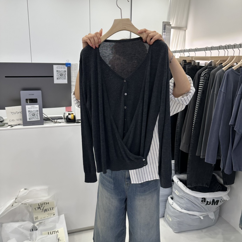 LUTH韓國直郵女裝新品真品時尚人氣推薦休閑熱賣針織衫LUTH針織衫圖色2