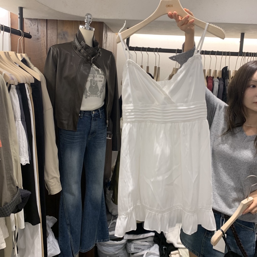 ONDA東大門直郵女裝新款推薦人氣真品時尚休閑熱賣連衣裙OPSONDA連衣裙圖色2