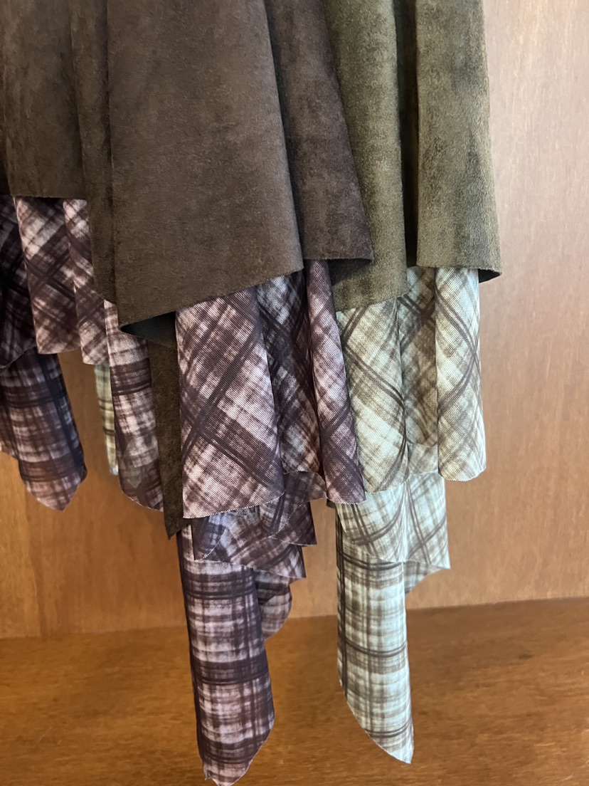 FABRIC韓國代購女裝新款真品時尚熱賣推薦休閑半身裙中短裙FABRIC半身裙/中短裙