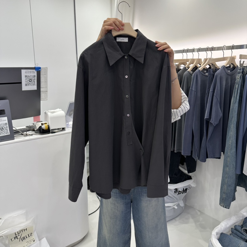 LUTH東大門代購女士新品真品休閑熱賣時尚推薦襯衫蕾絲衫LUTH襯衫/蕾絲衫圖色3