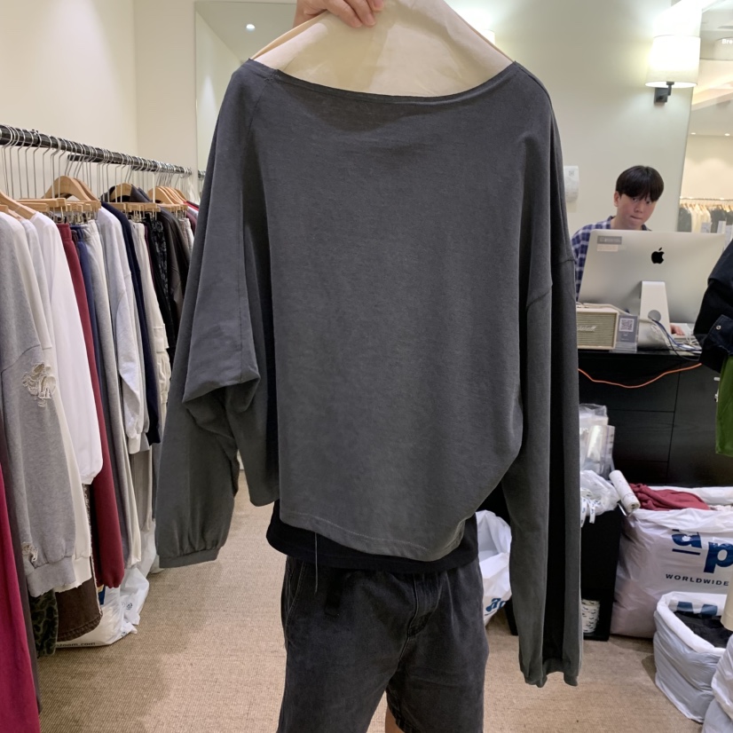 BREEZE韓國代購女士新品人氣真品推薦熱賣時尚休閑長袖T恤BREEZE長袖T恤